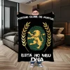 Portuguese Sporting Football Clubs Logo Microfiber Bedding Plaid Blankets and Throws Designer Throw Blanket for Sofa Decoration 1
