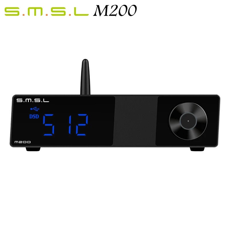 SMSL M200 AK4497 LDAC AptX-HD Bluetooth 5 0 DAC Hi-Res 32 бит/768 кГц DSD512 коаксиальный Оптический USB декодер |