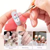Nail Art Liner Brushes Set Elongated Lines Striping Drawing UV Gel Painting Nail Design Pen Professional Manicure Tool 6