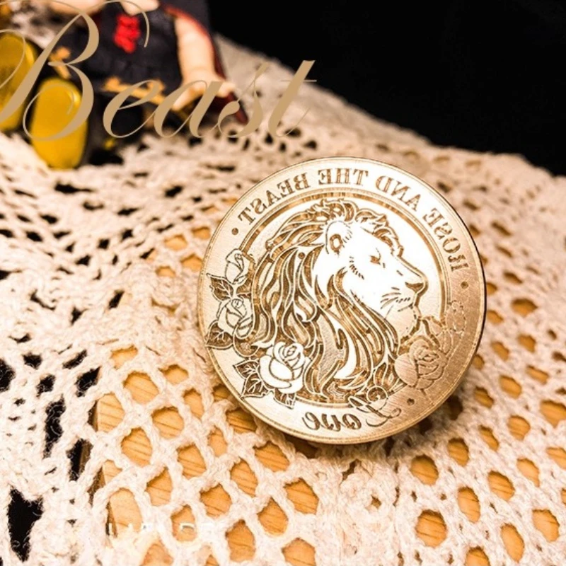 Handmade Lacquer Seal Decoration for Invitations and Greeting Cards