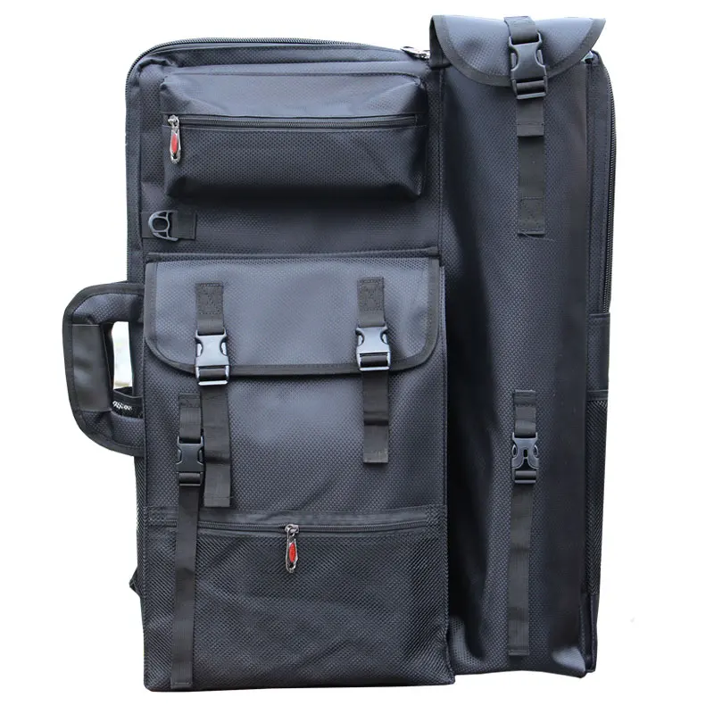 防水アートポートフォリオバックパック、大きなアーティストバッグ、旅行用品、スケッチペイント、製図バッグ、新しいアップグレード、a2
