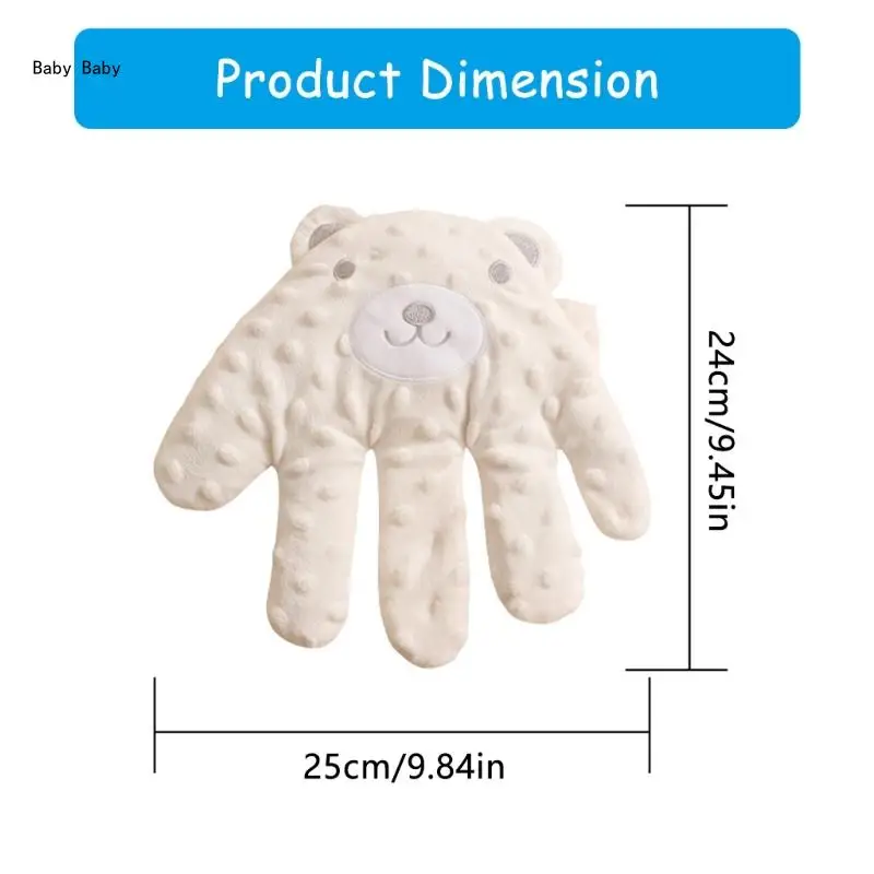 Cartoon Baby Sleep Aid Soothing Pillow Comforting Hand Detachable with Remote for Comfortable Newborns Sleeping 6