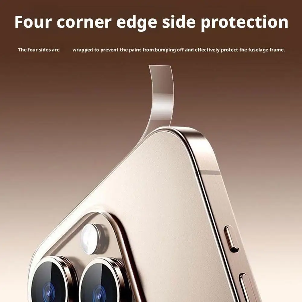 Air Side Hydrogel Screen Protector with Dust-Proof Frame and Soft TPU Sticker