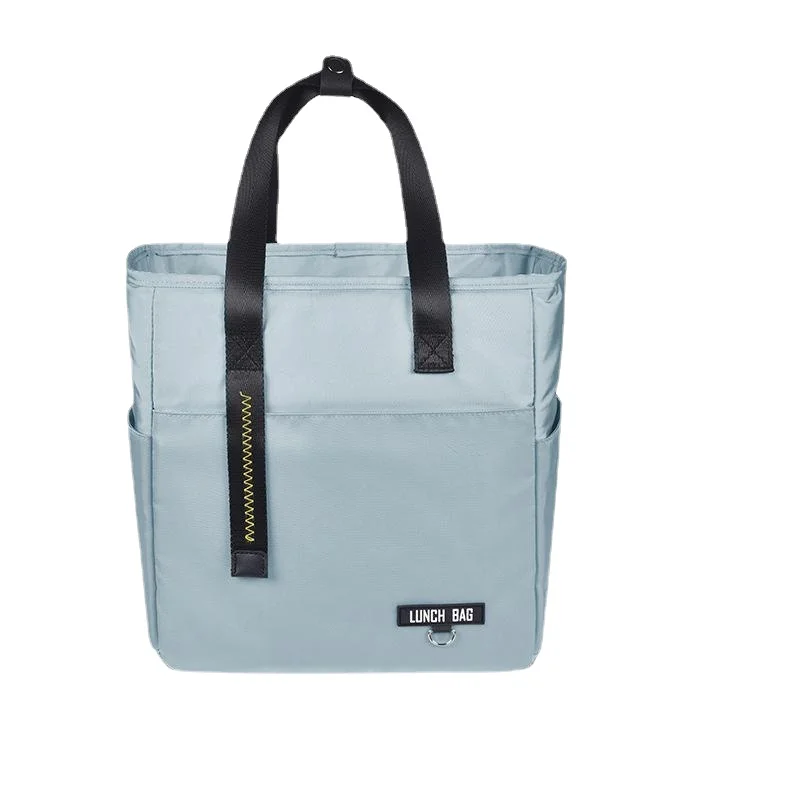 Large Capacity Insulated Bento Lunch Box with Thermal Storage and Zipper Closure