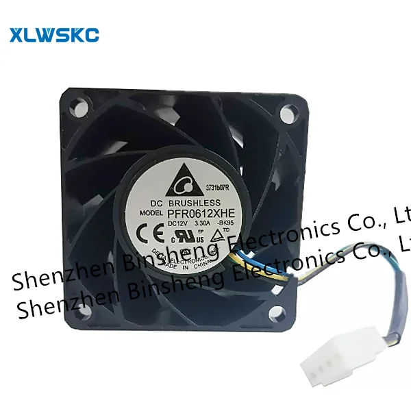 PFR0812DHE Lüfter 80x80mm - 12V 2.54A Für Motorrad Kühlung