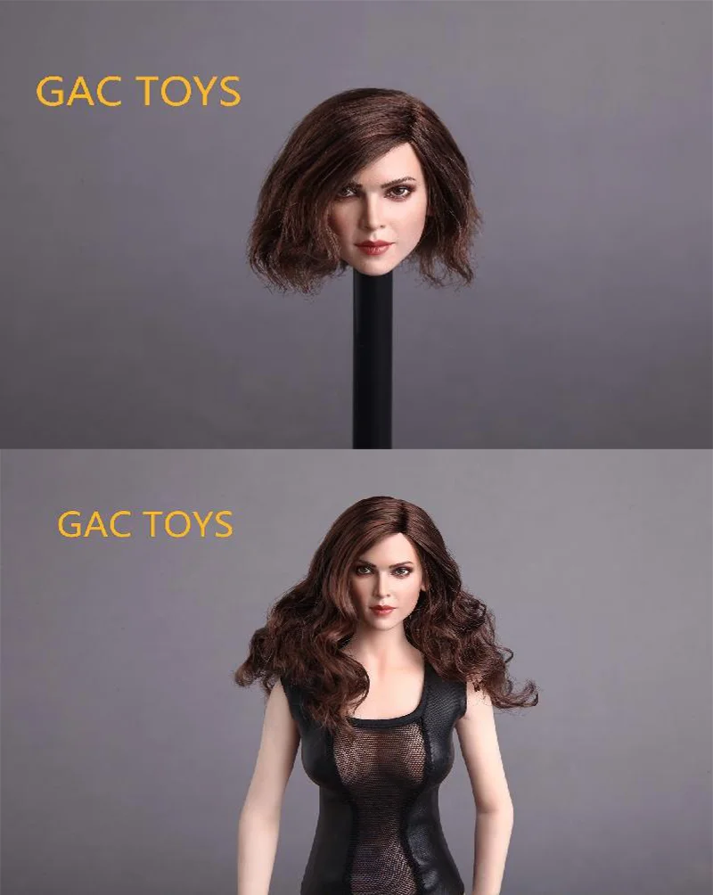 

GACTOYS GC004 1/6 Female Europe And America Sexy Mature Head Carving Model Accessories Fit 12'' Action Figure Body In Stock