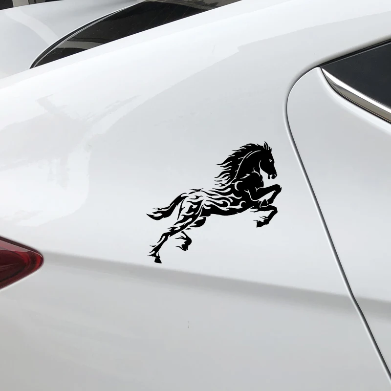 K314# Car Sticker Handsome Horse Waterproof Vinyl Decal Car Accessories Pegatinas Para Coche DIY Car Styling