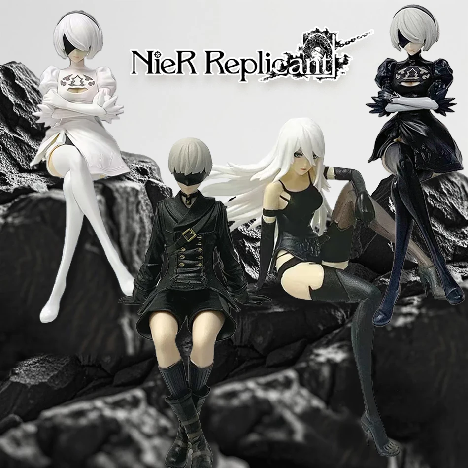 4 pcs 15CM NieR:Automata Yorha No. 2 Type B PVC Anime Action