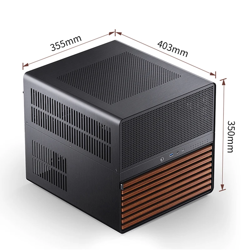 JONSBO N5 NAS chassis aluminum case ATX power supply supports ATX motherboard 12-position separate structure with own fan
