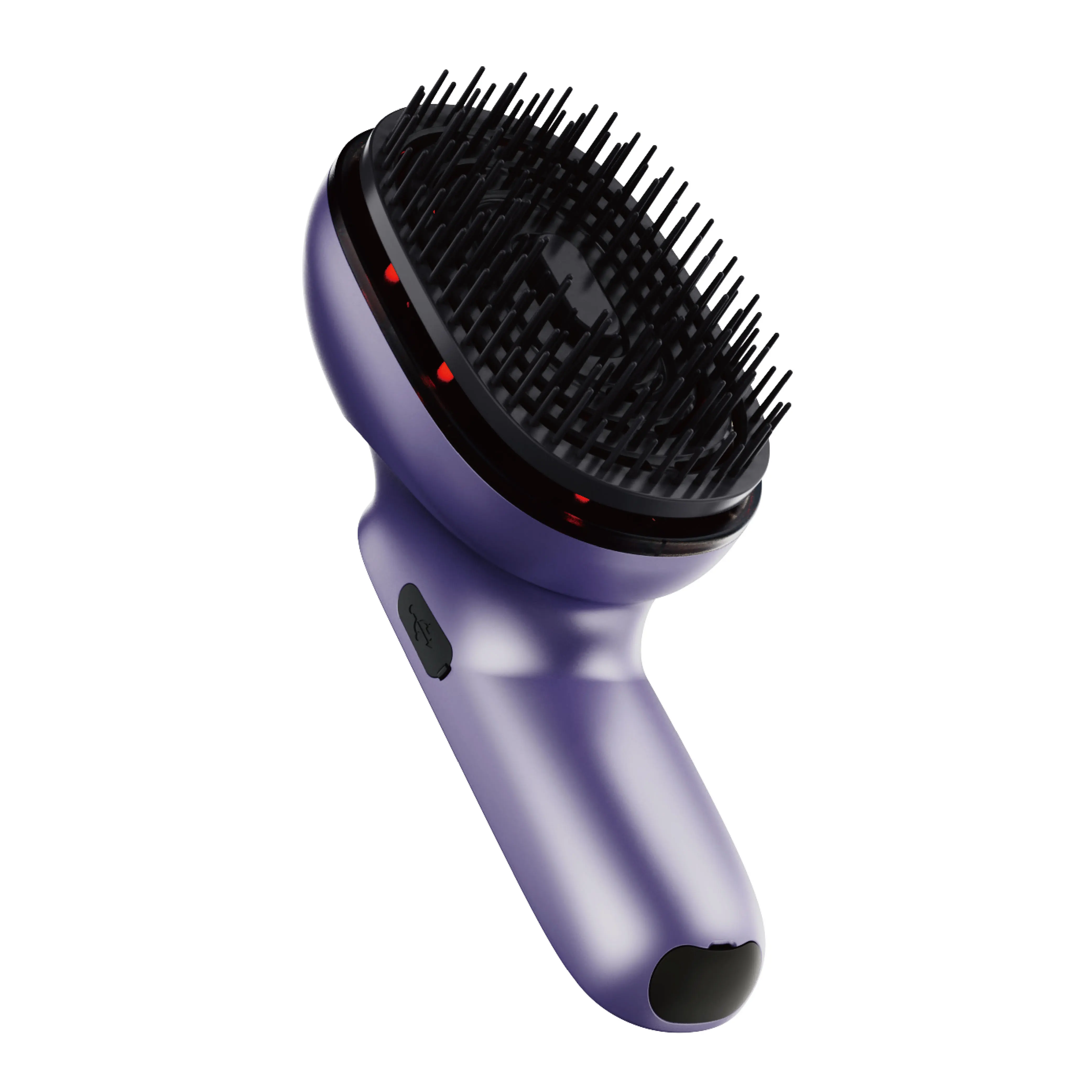 Electronic Massage Comb Essential Oil Detangling Hair Care Vibrating Massage Scalp Brush high velocity pet hair dryer 4 3hp adjustable heating speed dog cat blower lcd display touch control electronic pet hair drying