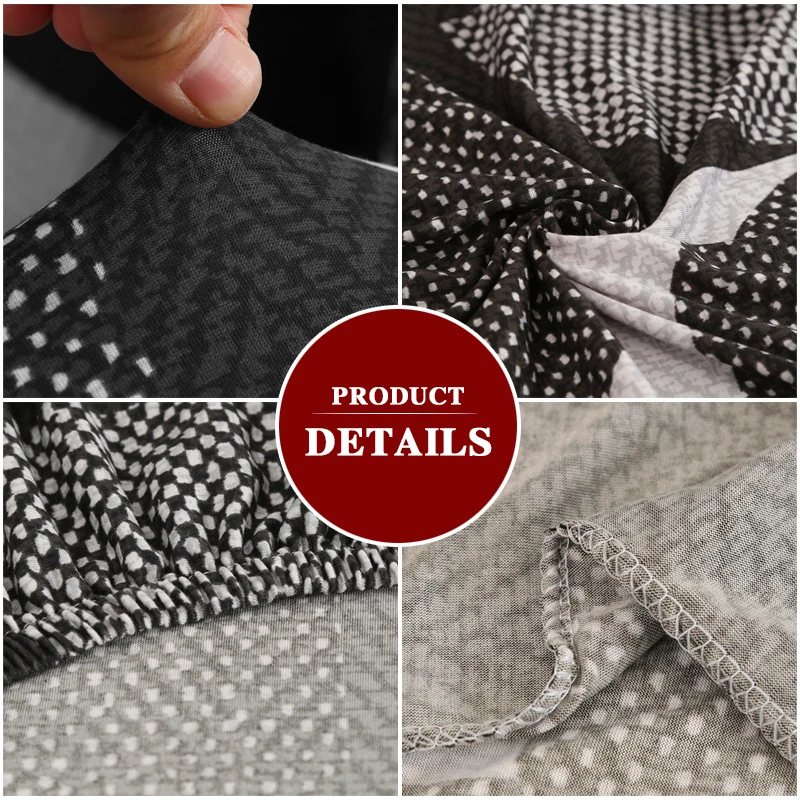 Stretch Armless Futon Cover with Skirt Printed Folding Sofa Bed Cover Washable Sofa Couch Cover Furniture Bed Protector S M L 4