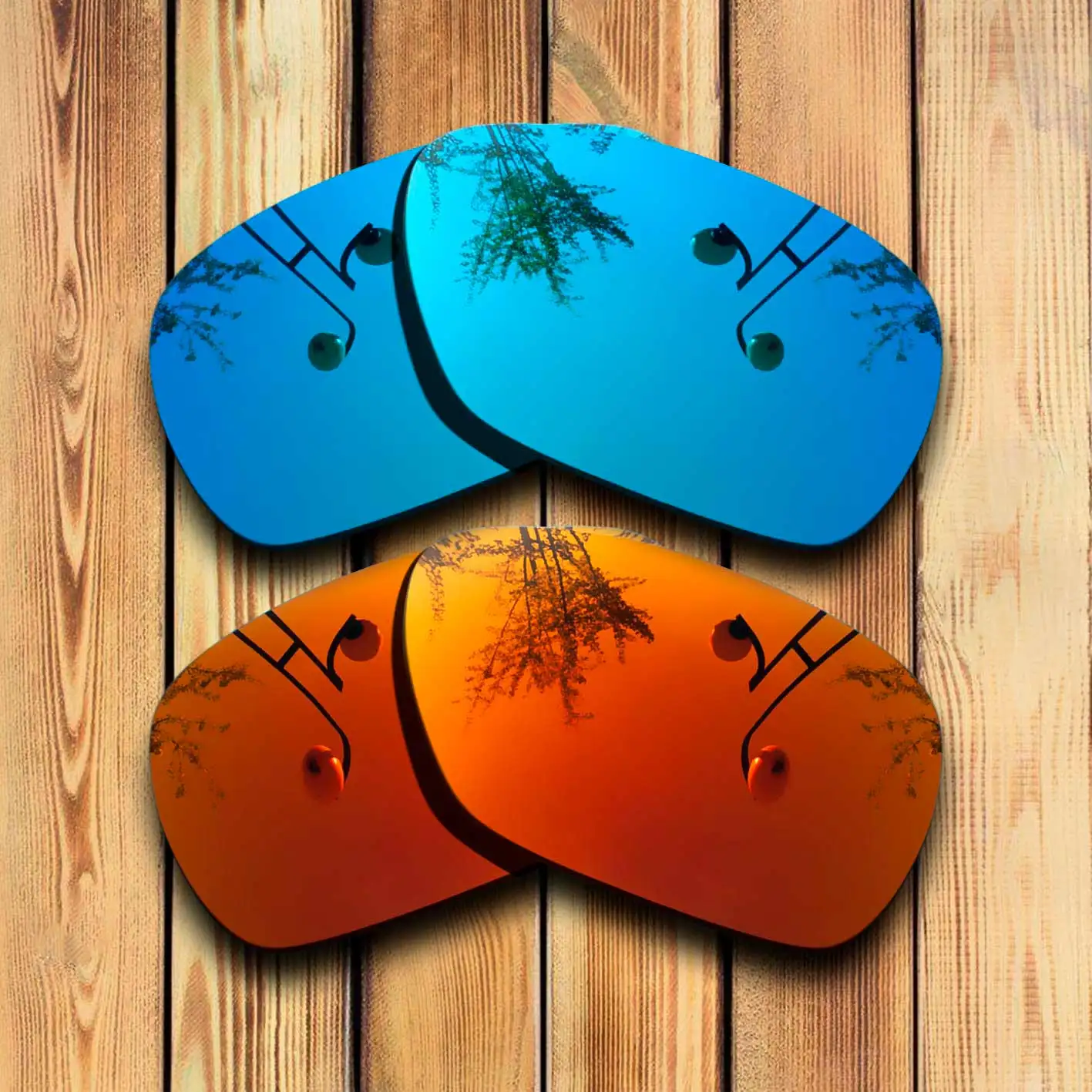 most Best Price Both comfortable and chic Blue&Red Orange Polarized