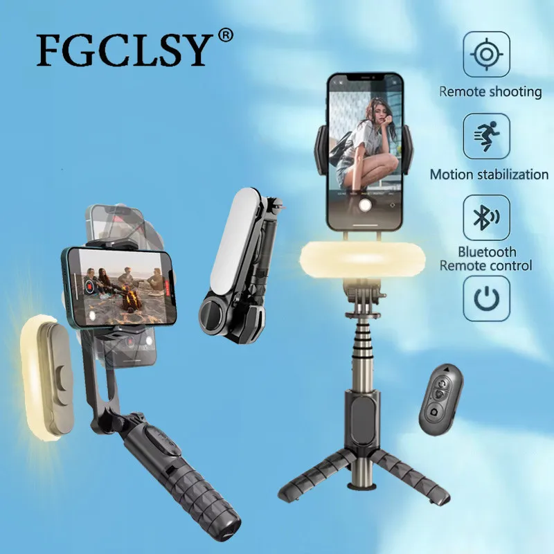 Stabilizátor pro chytré telefony Bluetooth se stativem a selfie tyčí