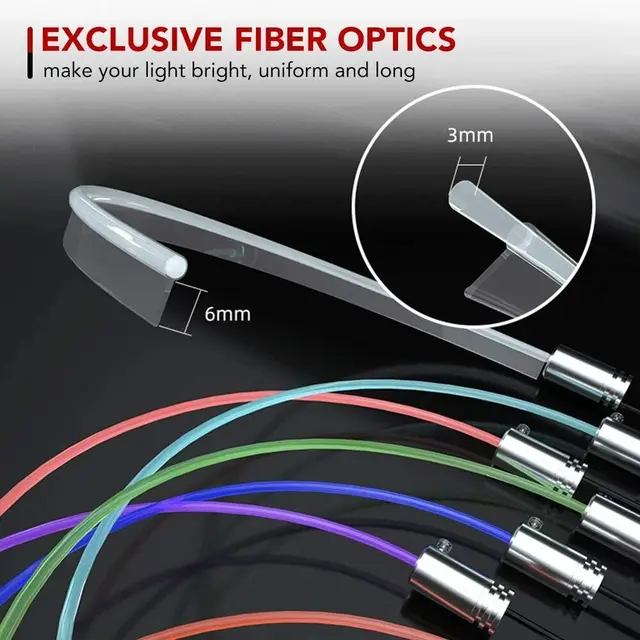 Center Console Dashboard Neon Light Tubes