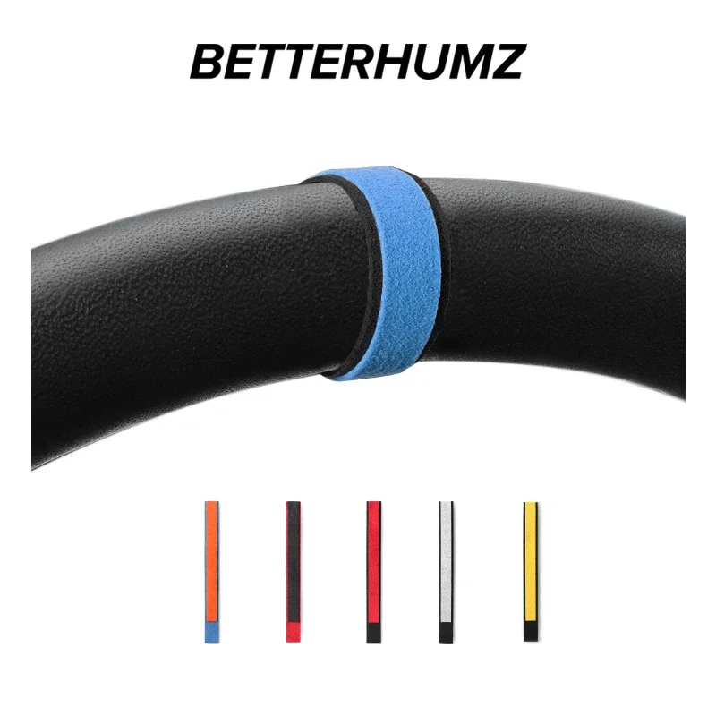 Steering Wheel Cover For BMW F30 F32 G20 E90 E92 E93 E46 E60 E87 X7 X1 DIY Racing Grille Strip Trim Sticker