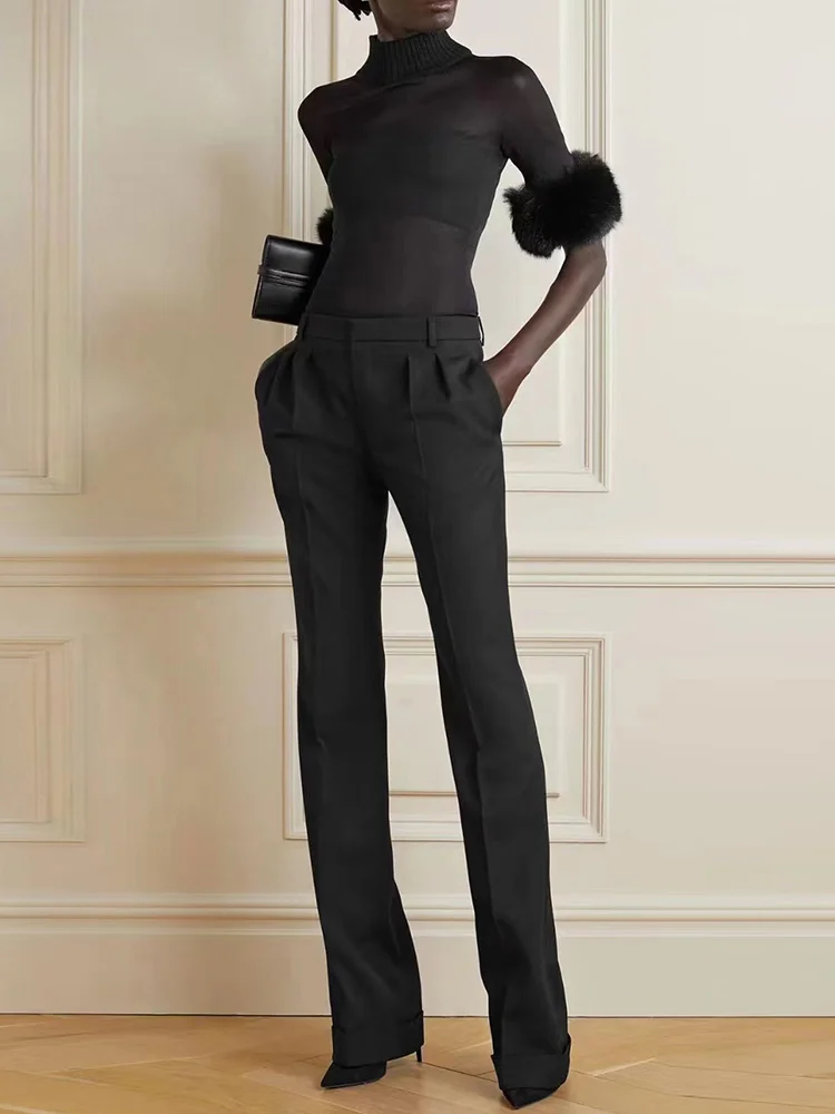 

2022 Women's fashion shirt mesh mesh see -through tight corset women's T -shirt y2k clothes new high -quality top hood traf bra