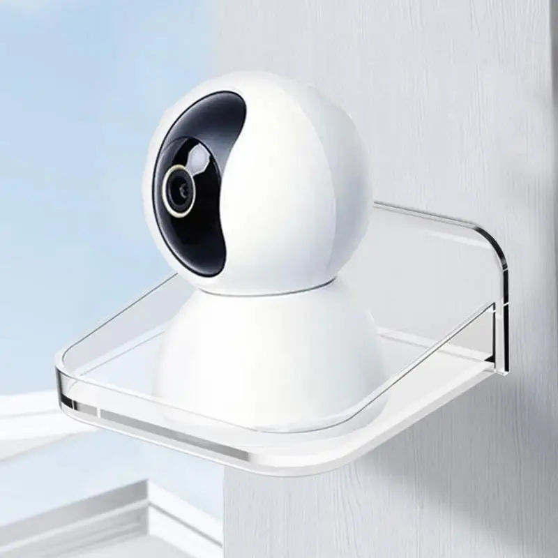 Acrylic Camera Wall Mount Shelf Adhesive Stand