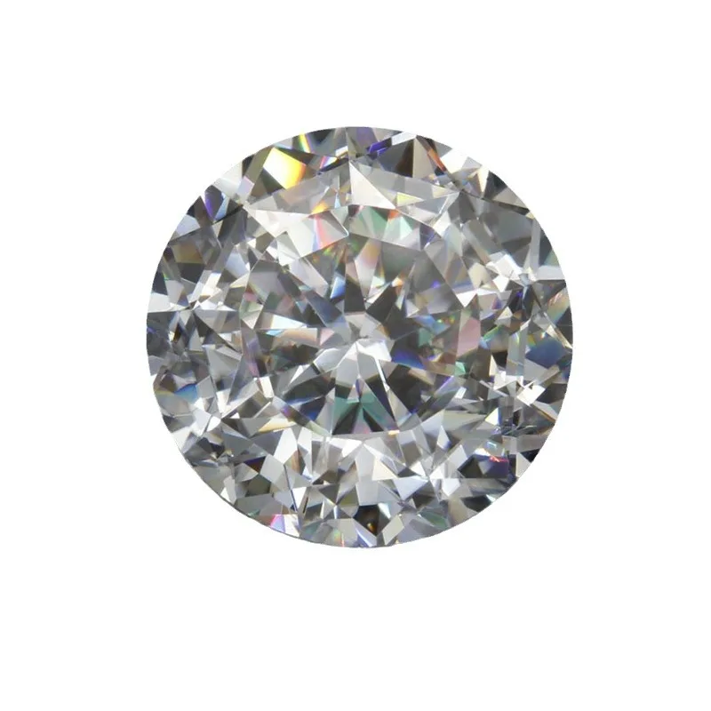 Round Special Cutting, Hundred-Sided Cutting of Moissanite Loose Diamonds, Good Cutting, Good Cleaning, Fire Color, Can Pass the Diamond Pen