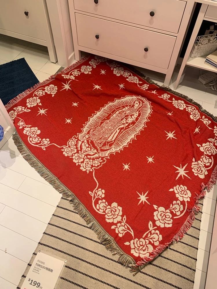 Supreme Virgin Mary Blanket 赤 Supreme Virgin Mary Blanket 赤