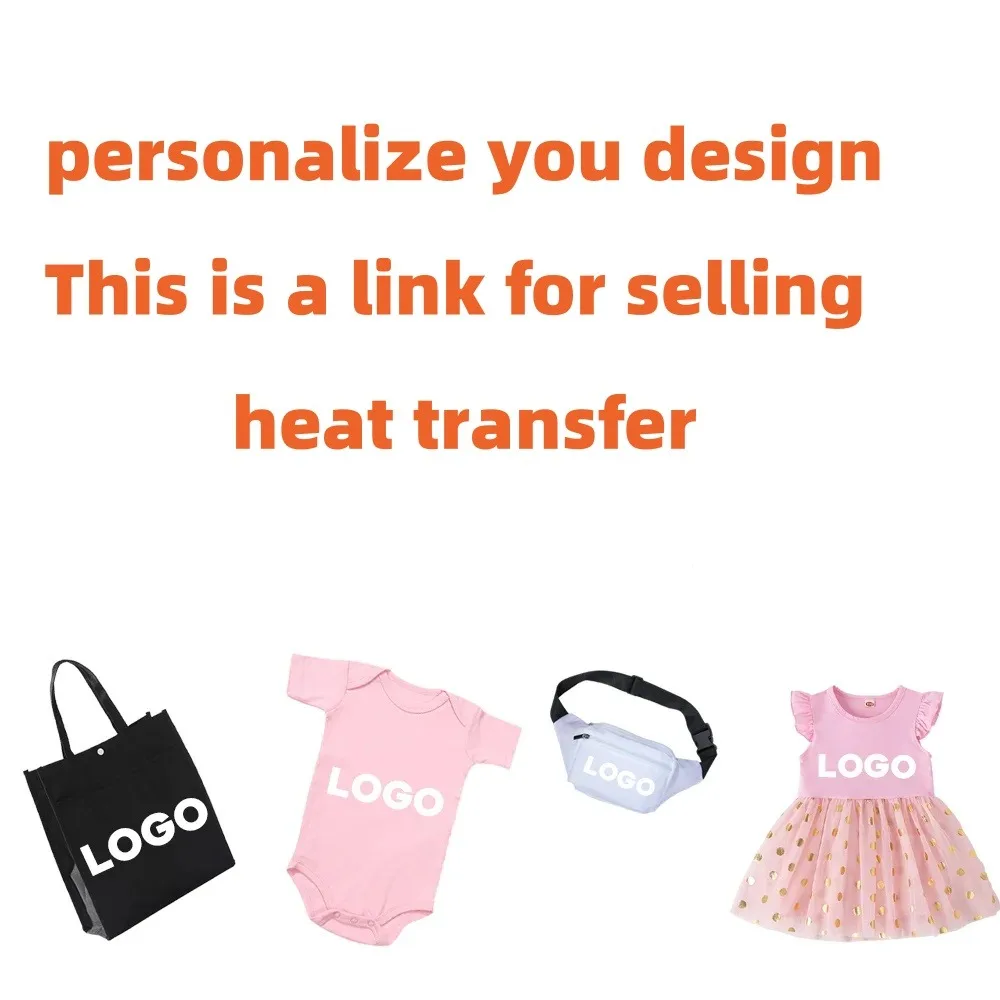 

Personalised Heat Transfer DIY T-shirt Dress Tote Bag Handbags Custom You Design Applique Heat Transfer Vinyl Sticker