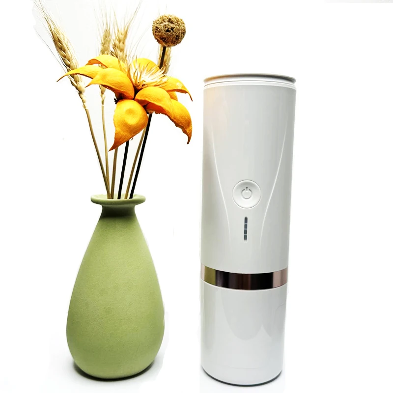 Factory Low Price Electric Espresso Silver Mini Coffee Maker OEM Outdoor Camping Portable Espresso 5