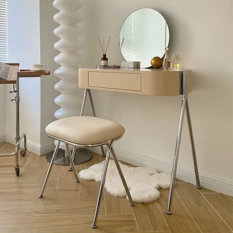 

Vanity Minimalist Makeup Dressing Tables For Home Bedroom Makeup Table Luxury Modern Ins Small Apartment With Stool Furniture