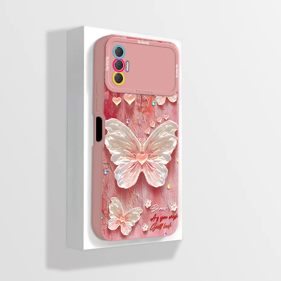 Artistic Liquid Silicone Soft Shockproof Phone Case Cover