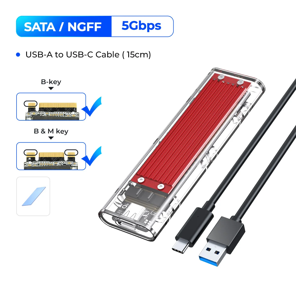 NGFF - 5Gbps Red