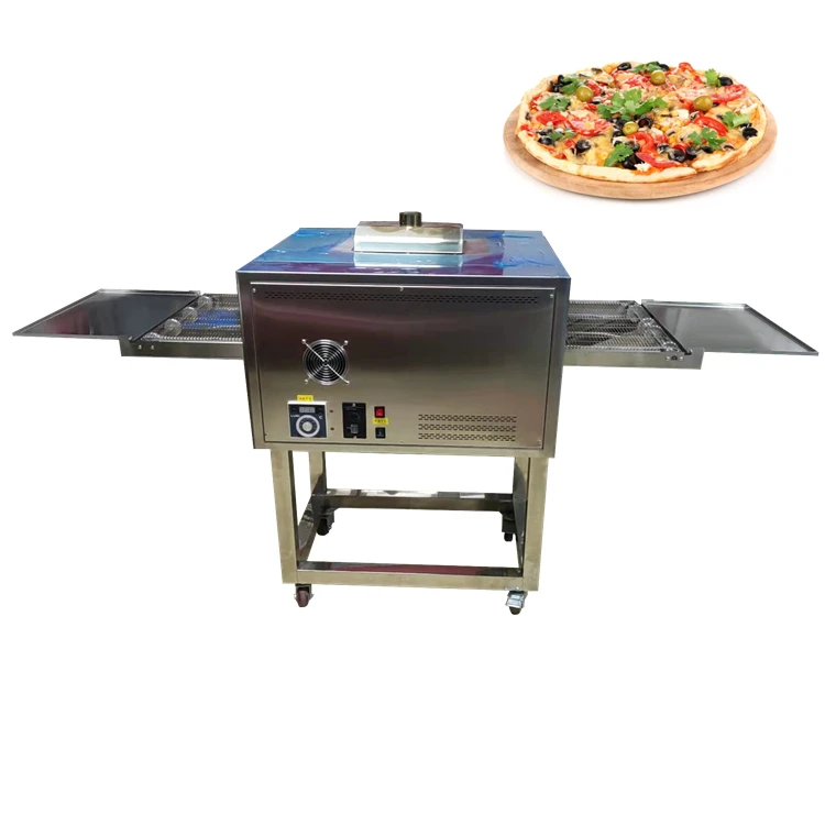 Forno Elettrico Commerciale Della Pizza Del Trasportatore A Gas Dell'Acciaio Inossidabile Che Fa La Pizza Con Il Prezzo Di Fabbrica Per La Fabbrica De