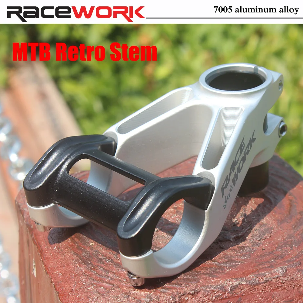 Description Picture 2 of itemRACEWORK Bike Stem 28.6-31.8mm High Strength Aluminum Alloy Degrees 80mm Length Mountain Cycling Stem