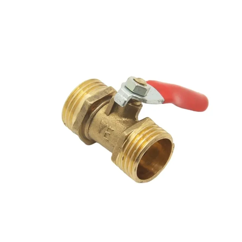 Válvula De Bola De Latón De 3/8 "BSP Hembra A Rosca Macho BSP De 3/8" Con Mango For Aire, Gas, Agua Y Combustible Válvulas Eléctricas