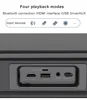 99cm Length Echo Wall TV Sound Bar Cinema Leval Wireless Bluetooth Stereo Speaker Support HDMI AUX U Disk Home Theater Subwoofer 6