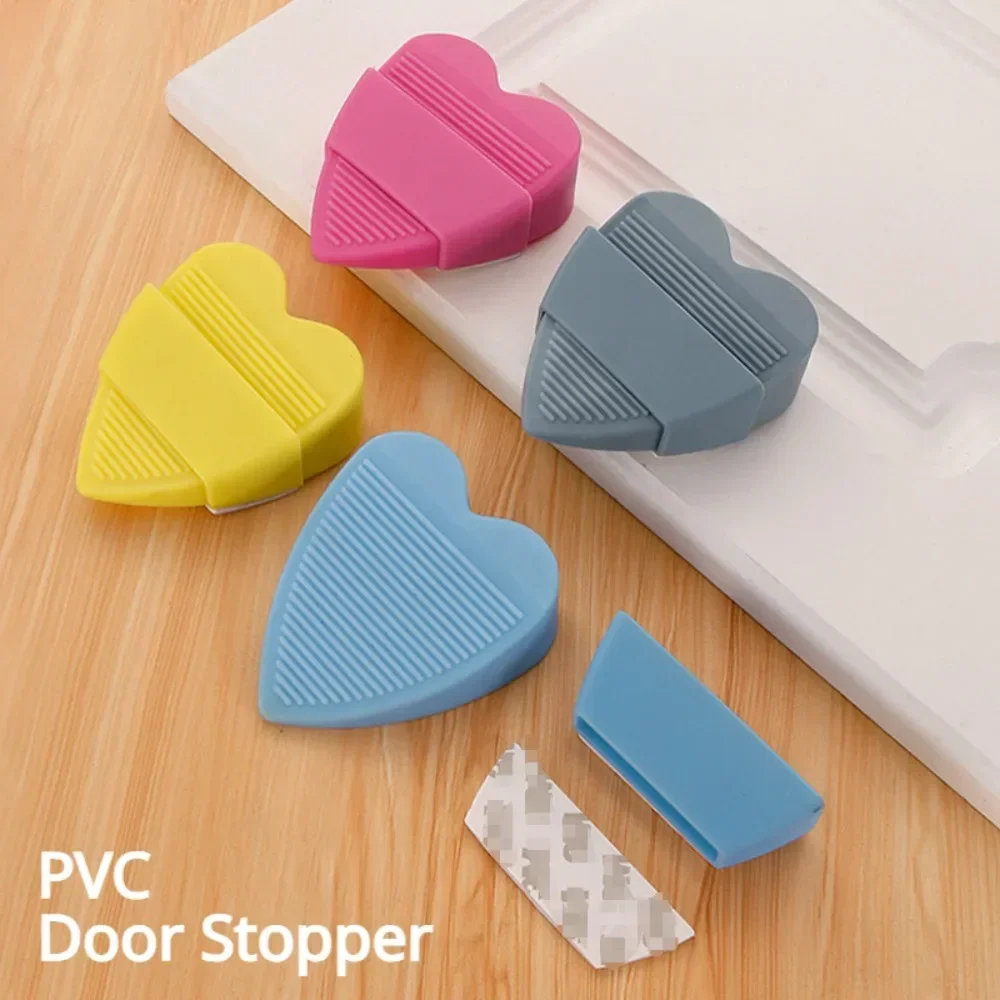 Heart Love Shape Door Stop with Storage Box and Non-Slip Base Silicone Under Door Floor Doorstop Perfect for Keeping Kids Safe door stopper silicone door stopper