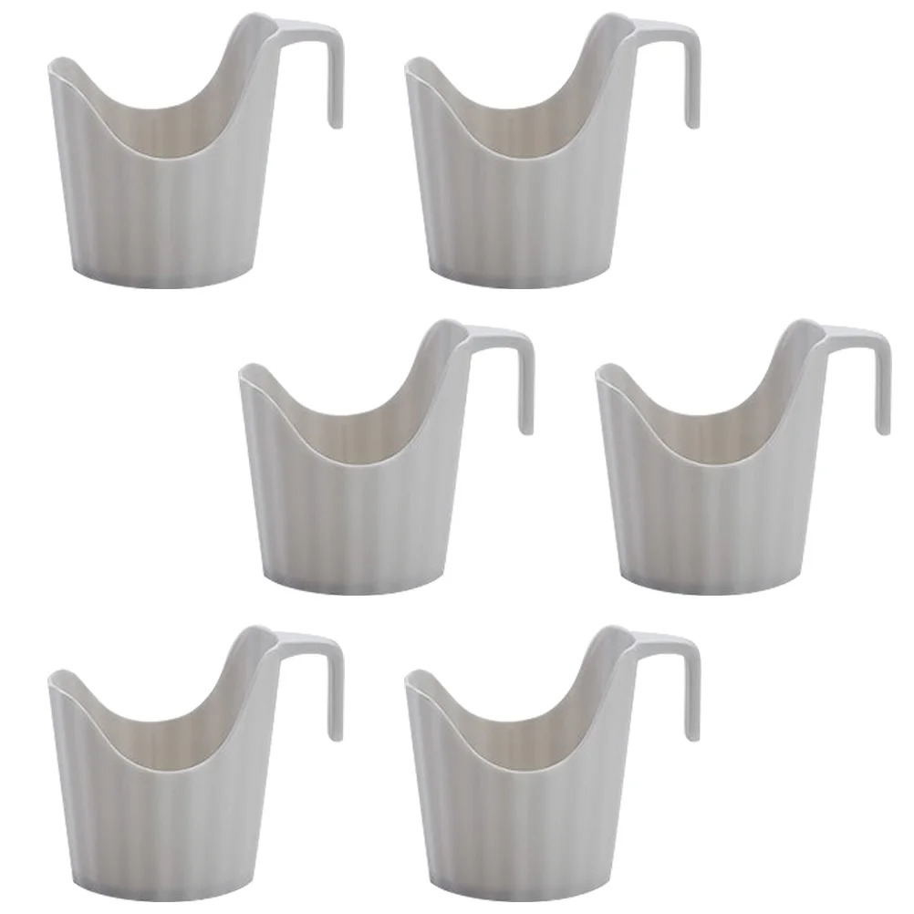 

6 Pcs Insulated Cup Holder Coffee Mugs Mugs Office Paper Plastic Anti-scalding Sleeve Desktop