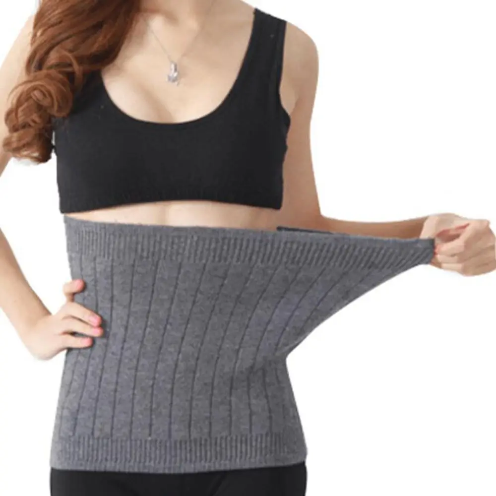 Cashmere Waist Belts For Fitness Warmer Wool Waist Support Comfortable