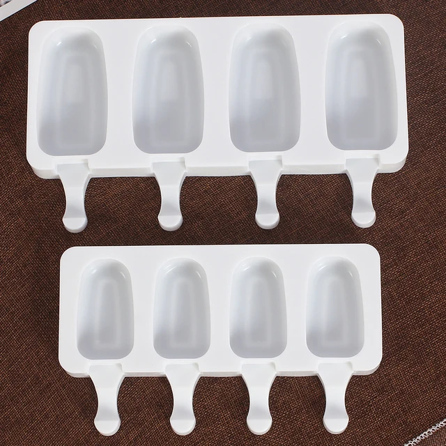 집에서 맛있는 디저트를 만드는 DIY 실리콘 아이스크림 몰드