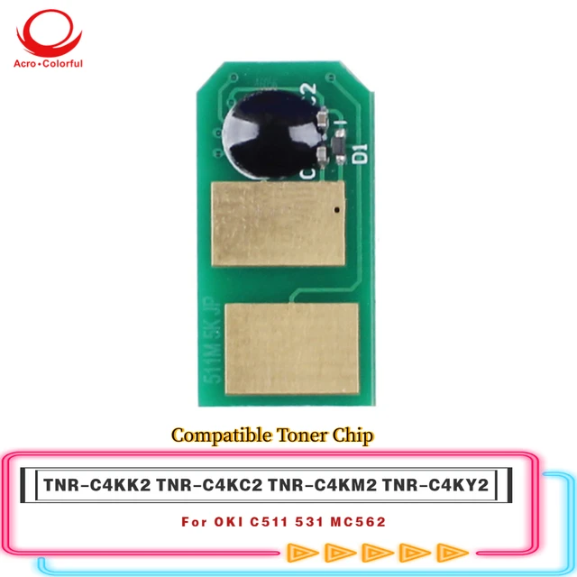 5K TNR-C4KK2 TNR-C4KC2 TNR-C4KM2 TNR-C4KY2 Compatible Toner Chip