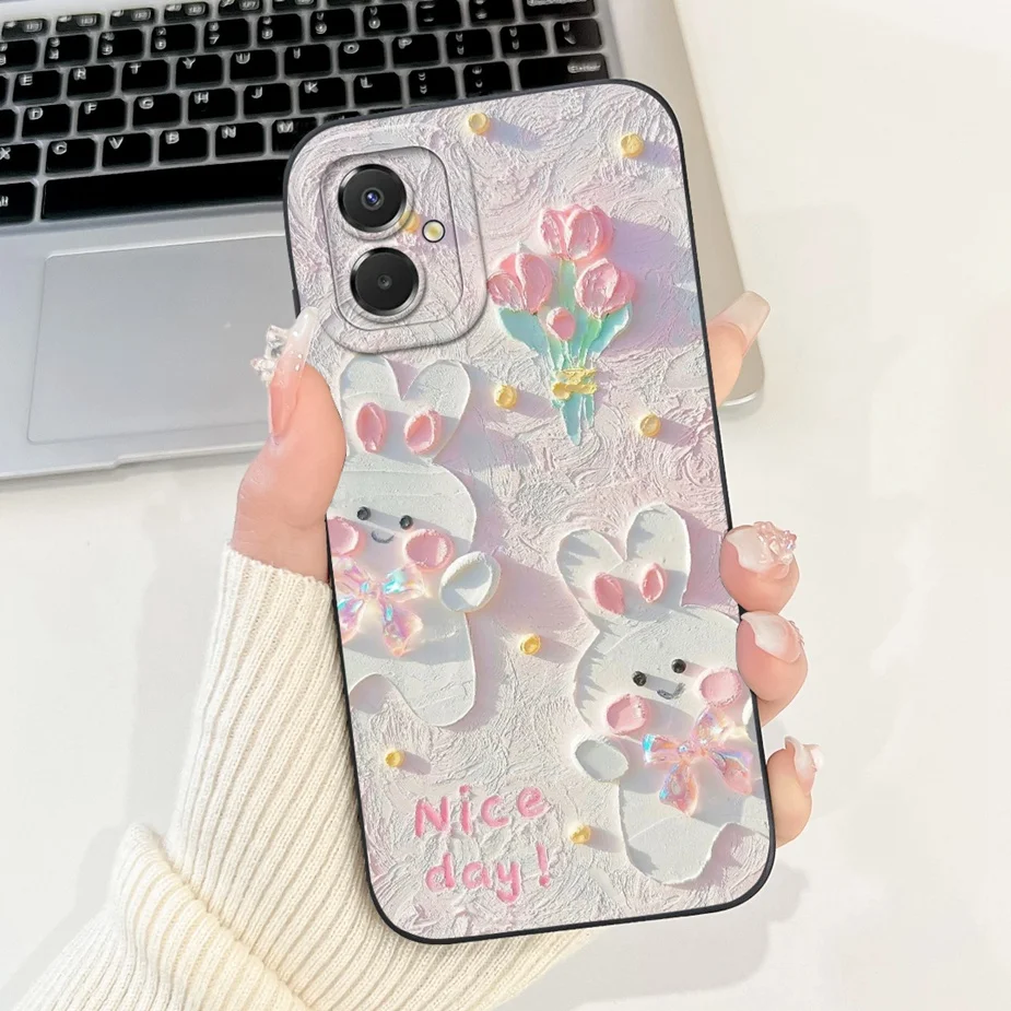 Cute Cartoon Shockproof Soft TPU Phone Case -