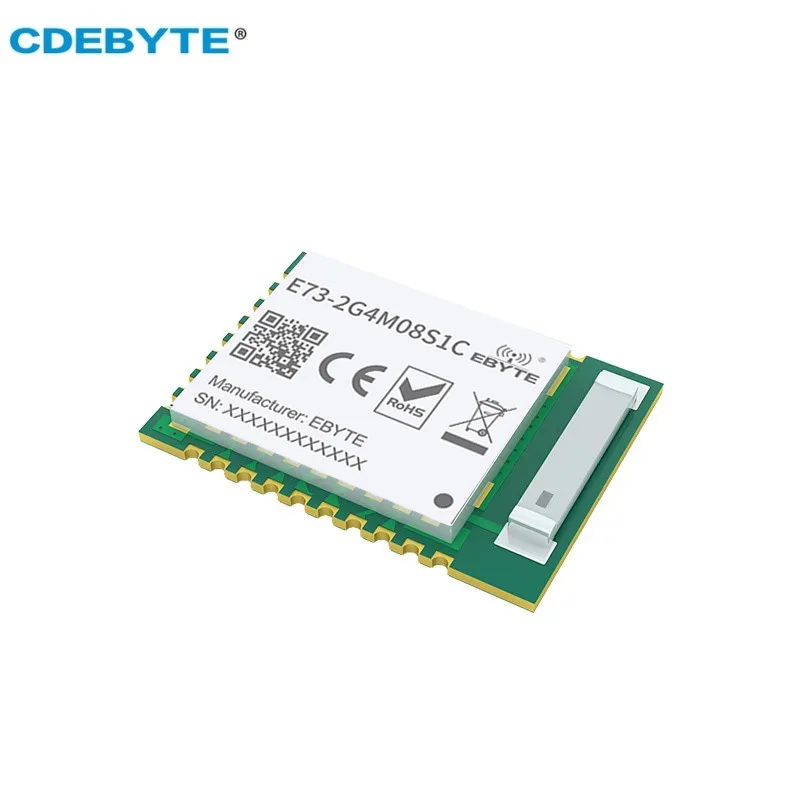 NRF52840 2.4GHz BLE 4.2 5.0 모듈, IO 포트 8dBm SMD 세라믹 안테나 모듈, CE FCC RoHs 인증 CDEBYTE E73-2G4M08S1C
