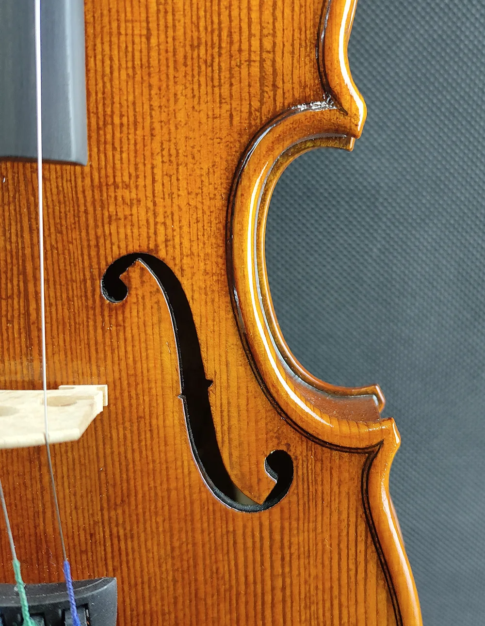 1/10 Size Violin Antonio Stradivarius 1714 Soil Professional Violin Size 1/10 Violine for Children European Wood Hand Made