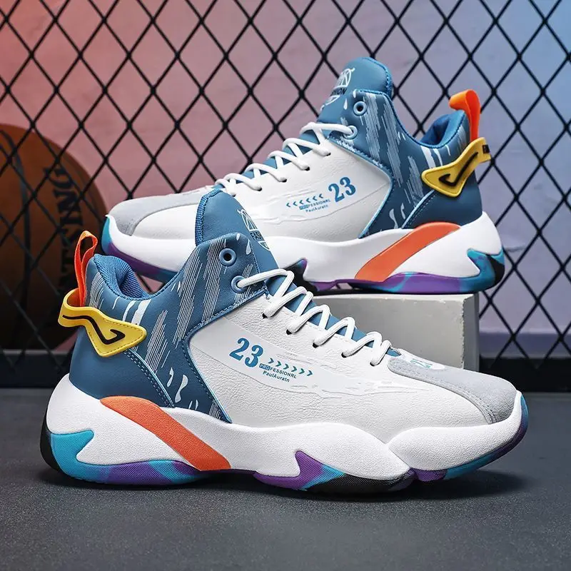 

Men Basketball Shoe Outdoor Running Shoe For Men Oversized Fashionable Trendy Shoes, Casual Sneaker for Student Shoe Zapatillas