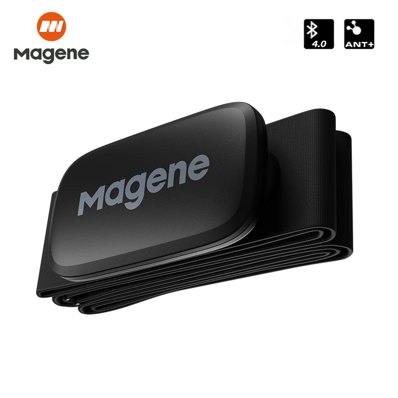 Magene H64 Heart Rate Monitor Mover Bluetooth ANT Sensor With Chest ...