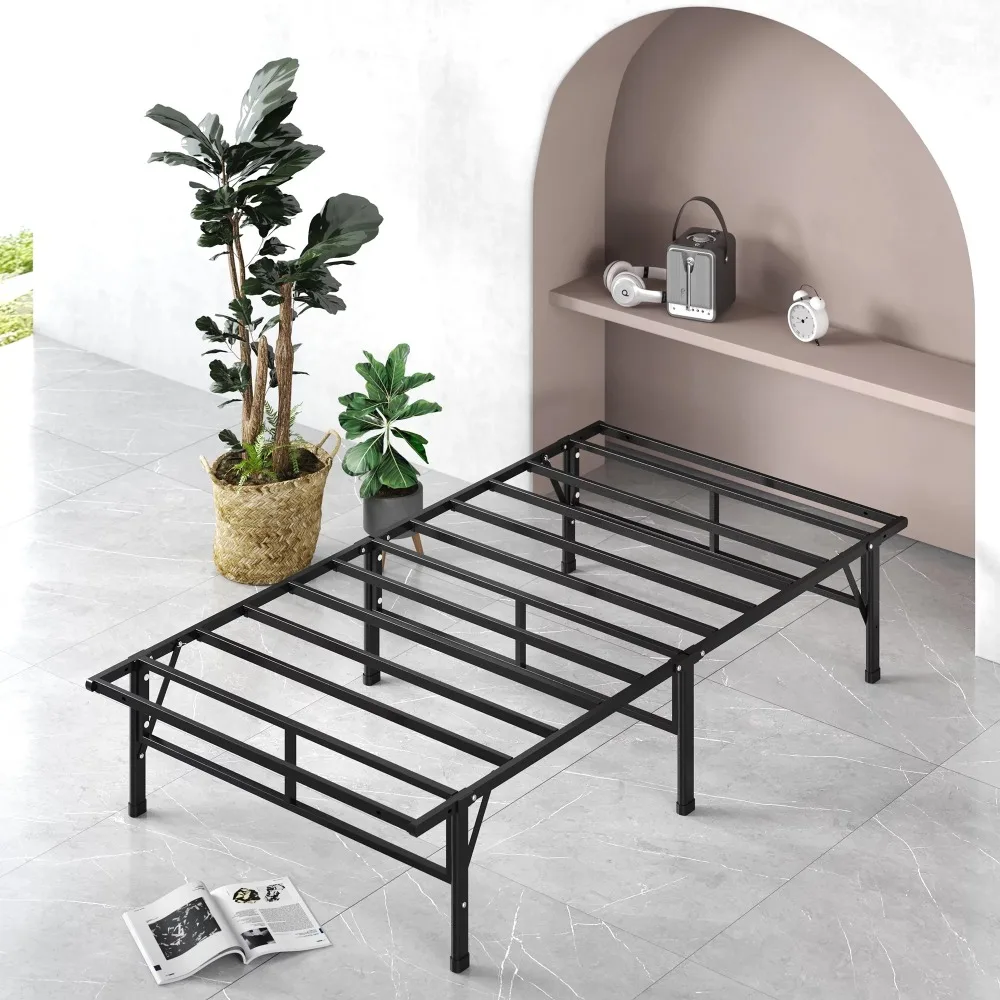 

Zinus 14" Metal SmartBase Compack® Mattress Foundation, Bed Frame, Twin 74.00 X 38.00 X 14.00 Inches