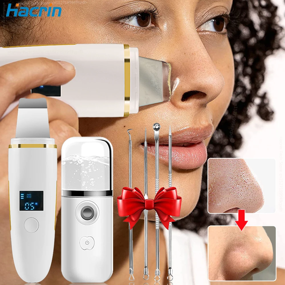 Ultrasonic Skin Scrubber Blackhead Remover