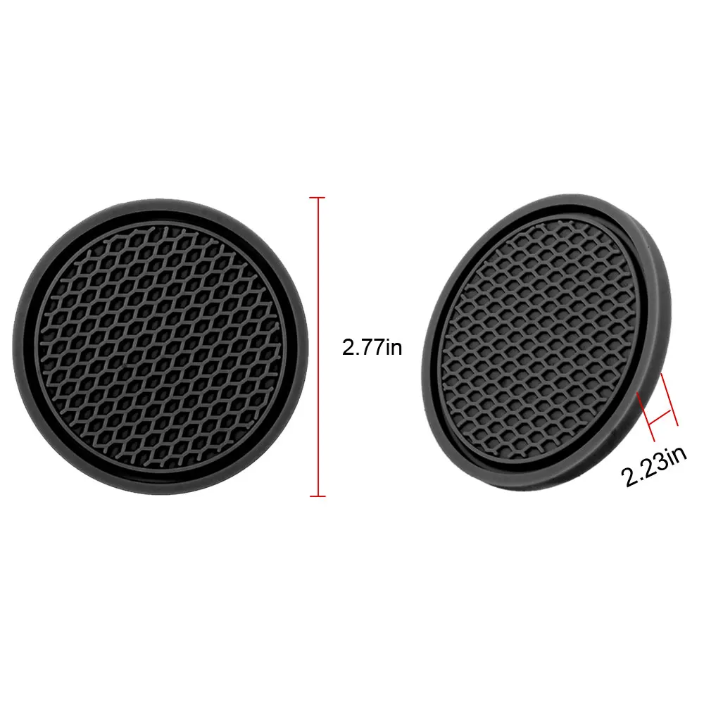 Universal Water Absorber Cup Holder Car Interior Accessories Silicone Car Interor Stand PVC Non-slip Auto Cup Holder