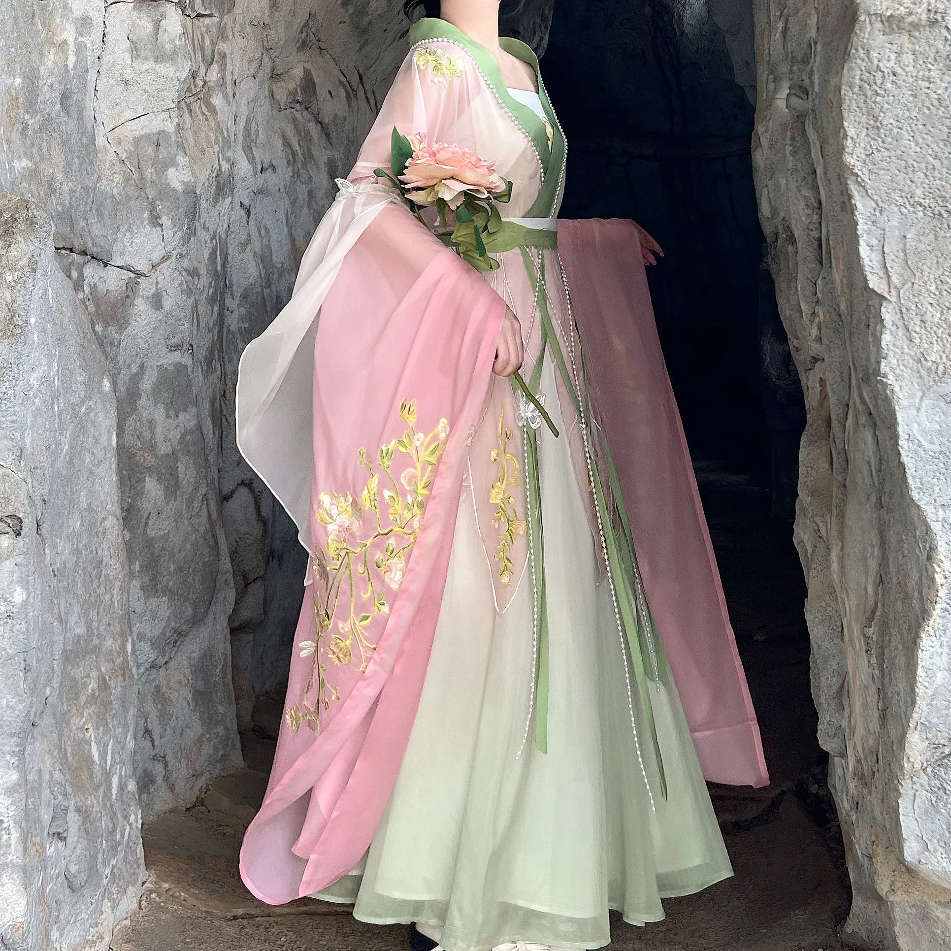 Cosplay Costume Ancient Chinese Traditional Women Purple Hanfu Dress Dance Dress Summer Hanfu Wei Jin Dynasty Princess