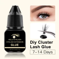 DIY 5ml Fast Drying Strong False Eye Lash Extension Glue Adhesive Retention 7-14 days Low Smell Mink Eyelash Glue at home 1