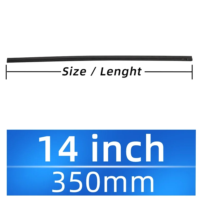 ASLAM Ricambi Spazzola Tergicristallo Da 71,1 Cm (Set Da 2) - Gomma Silenziosa E Anti-Striature Per Tergicristalli Ibridi Toyota - 2