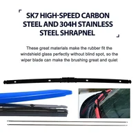 LNJING Colorful Windshield Wiper Blade For BMW Mini Clubman R55 F54 2007 2012 2014 2018 2020 2021 2022 2023 2024 Car Accessories 2
