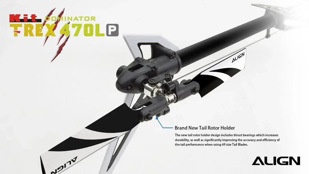 3D RC Helicopter ALIGN 470 T-REX 470LP RH47E03XW 6CH RC